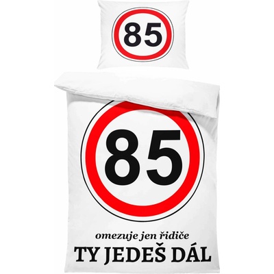 Impar Obliečky Ty ideš ďalej 85 rokov 140x200 70x90