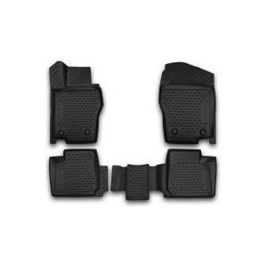  3D Гумени стелки за HAVAL H8 (2015+) cross. 4 pcs