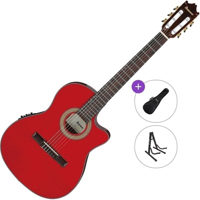 Ibanez GA35TCE-SRR Standard SET 4/4 Sapphire Red Класическа китара с предусилвател