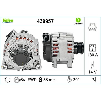Alternátor VALEO 439957
