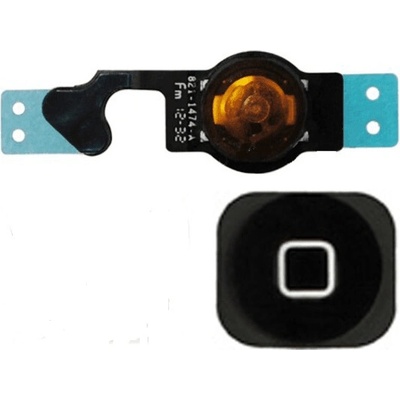 Tlačítko HomeButton s Flexom Iphone 5G Black