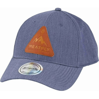 Meatfly шапка с равна козирка Ethan Flexfit Blue Peak | Синя | Meatfly | Sin | МЪЖЕ | ЕДИН РАЗМЕР