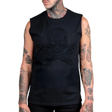 Wornstar tielko Black Skull čierna