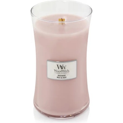 WoodWick Rosewood ароматна свещ с дървен фитил 609, 5 гр