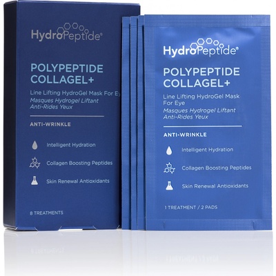 HydroPeptide Collagel+ Hydrogelová liftingová oční náplast 8 ks