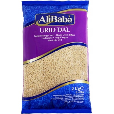 Alibaba Fazuľa urid lúpaná polovička Urid Dal 2 kg