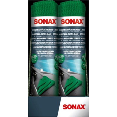 Sonax Utěrka z mikrovlákna na interiér a skla 2 ks | Zboží Auto