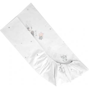 Lorelli Чаршаф с ластик Lorelli - 60 х 120 + 15 cm, жираф (20051316301) - ozone