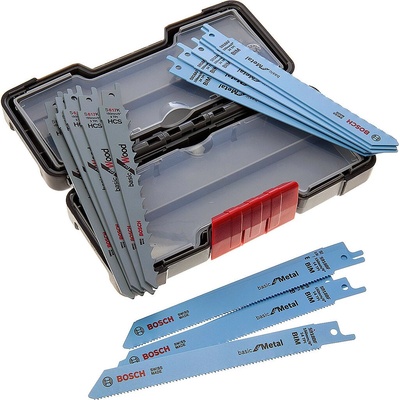 BOSCH Sada pílových listov do chvostových píl, 15dielna, Tough Box; S 918 AF; S 918 BF; S 617 K 2607010901