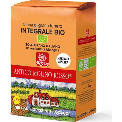 Antico Molino Rosso Pšeničná múka celozrnná mletá kameňom bio 1 kg