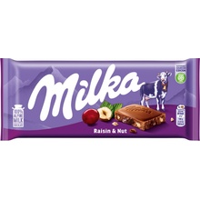 Milka Raisin & Nut Mliečna čokoláda 90 g