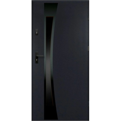 O.K. Doors Teja 90 P antracit presklené Z84245