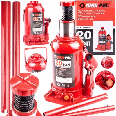 MAR-POL Hydraulický zvedák 20t - panenka – Zboží Mobilmania