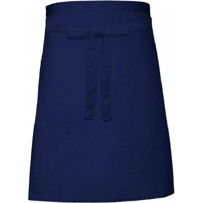 Link Kitchen Wear Pekařská lehčí zástěra délka pkolena 240 g/m modrá námořní X997