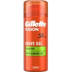 Gillette Fusion гел за чувствително бръснене с бадемово масло 75 мл