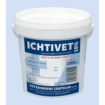 Ichtivet 10% ung 1000 g