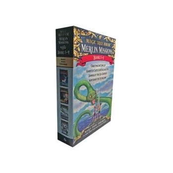 Image 1 of Magic Tree House Merlin Missions Books 1-4 Boxed Set | Mary Pope Osborne