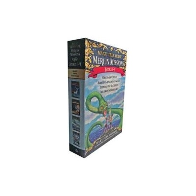 Magic Tree House Merlin Missions Books 1-4 Boxed Set | Mary Pope Osborne