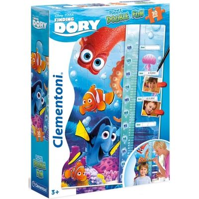 Clementoni Růstový metr Metr Hledá se Dory 30 dílků