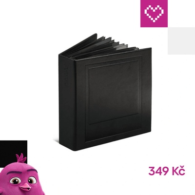 Polaroid Photo Album Small Black 40 fotek (i-Type, 600, SX-70)