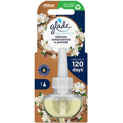 Glade АРОМАТИЗАТОР glade ПЪЛНИТЕЛ 20мл САНДАЛОВО ДЪРВО НОВ (1100026600)