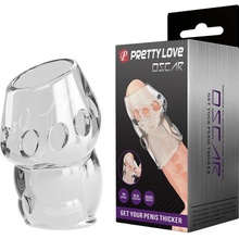 Pretty Love Oscar Penis Sleeve Clear