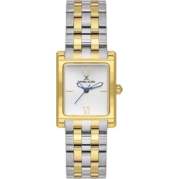 Daniel Klein Дамски часовник Daniel Klein DK. 1.14111-3 - Premium, Кварцов, 23x29.5mm, 3 ATM, Сив