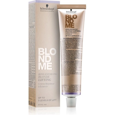 Schwarzkopf Blondme Lifting zosvetľujúcí krém pre blond vlasy Ice 60 ml