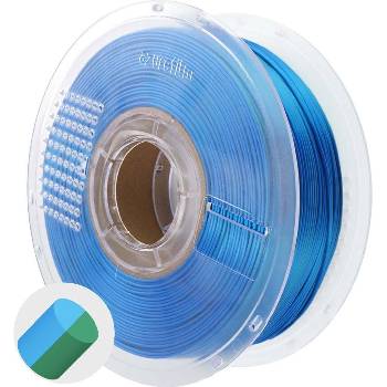 AzureFilm PLA Silk Dual Color Emerald Surf - 1, 75 mm / 1000 g (FLD171-6654)