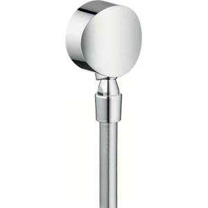 Hansgrohe - Съединение за маркуч Fixfit S с обратен клапан и шаровидна връзка, хромирано 27506000 (27506000)