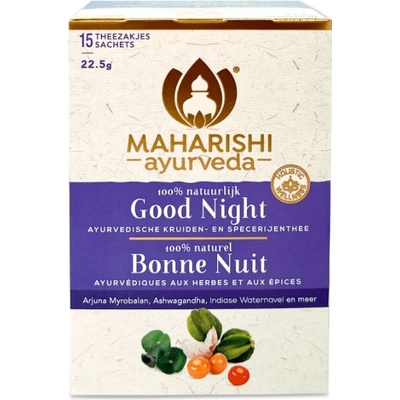 Maharishi Ayurveda BIO Čaj Good Night 15 sáčků