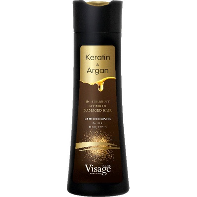 Visage Балсам за увредена коса Keratin & Argan, 250 ml