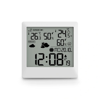 Hama 00222238 PALAWAN външна/вътрешна бяла метеорологична станция (00222238)