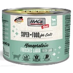 MAC's Mac’s Cat Adult Monoprotein GRAIN FREE, консерва за пораснали котки, БЕЗ ЗЪРНО, за капризни и чувствителни котки, с агне и моркови, 200 гр - Германия - 830VE