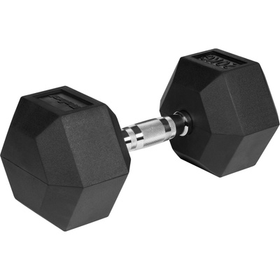 Rebel RBA-2325-20 Pogumované liatinové činky HEX 1 x 20 kg