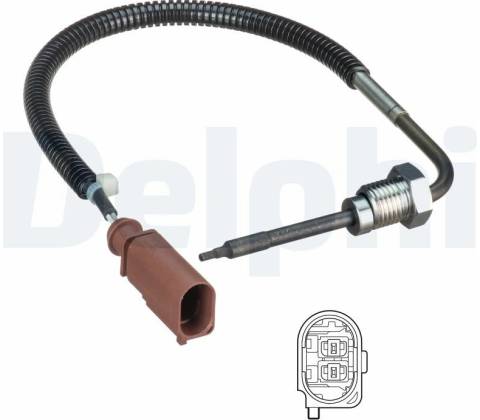 Čidlo teploty výfukových plynů DELPHI TS30270