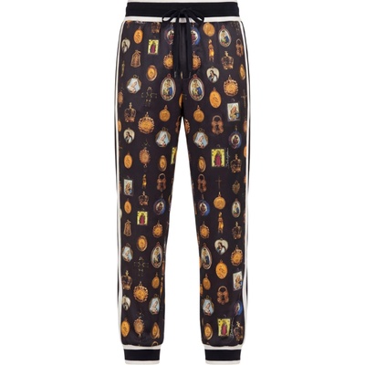 DOLCE & GABBANA Madonna Black joggery černá