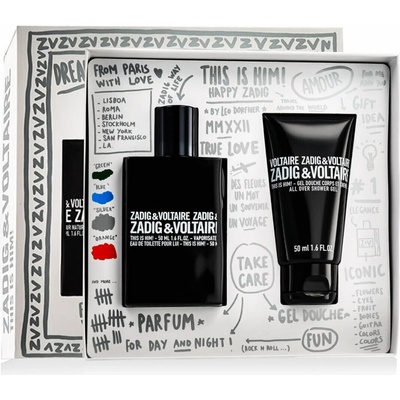 Zadig & Voltaire This is Him! EDT 50 ml + sprchový gel 50 ml
