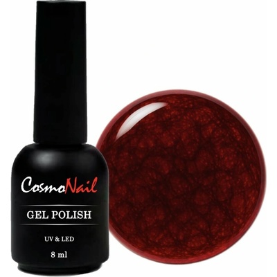 COSMONAIL Gel lak Vitrage 006 Amber Red 8 ml