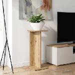 vidaXL Стойка за растения 2 бр. Дъб артизан 25 x 25, 5 x 60, 5 см (899673)