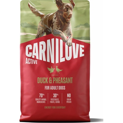 Carnilove Active Dog Made with Duck & Pheasant for Adult All Breeds 4 kg