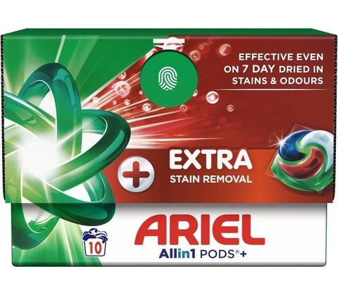 Ariel Plus kapsule +Extra Clean 10 PD