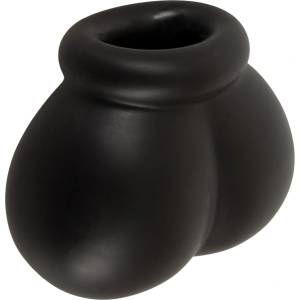 Erecto Liquid Silicone Ball Bag Black
