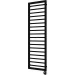 Vertaduro - Радиатор за баня с термостат ADEL 600 W 172 x 50 см черен (VR0038)