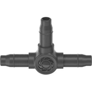 GARDENA Тройник за маркуч Gardena - Micro-Drip-System 13211-20, 4.6 mm, 10 бр (970627301)