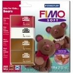  Комплект глина Fimo Soft Bears 802431