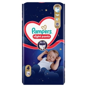 Pampers Pants Night S4 (52 бр. /фол)