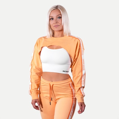 Better Bodies Chrystie Cropped LS Light Orange