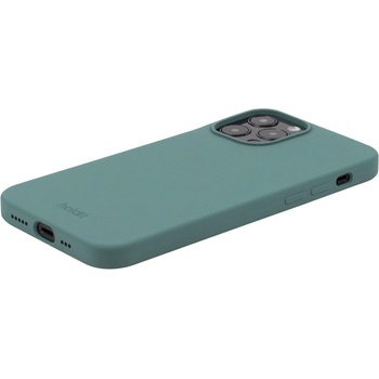 Holdit Гръб Holdit Silicone Case за iphone 15 Pro Max - Зелен (7330985160059)