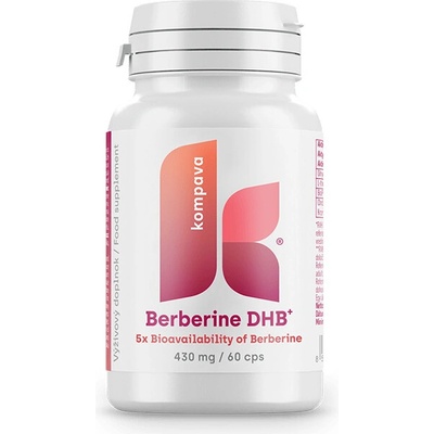 Kompava Berberine DHB+ 60 kapslí